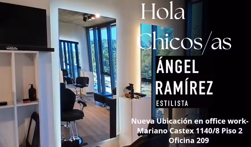&Aacute;ngel Ram&iacute;rez estilista Mariano Castex 1140/8