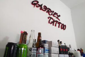 Barba d&eacute; &Aacute;ngel y Gabriel tattoos