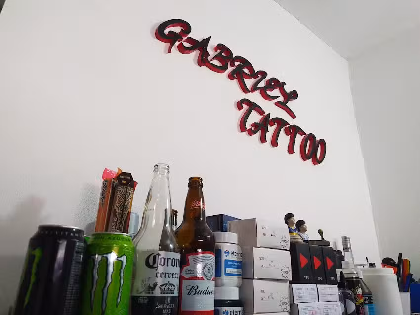 Barba d&eacute; &Aacute;ngel y Gabriel tattoos