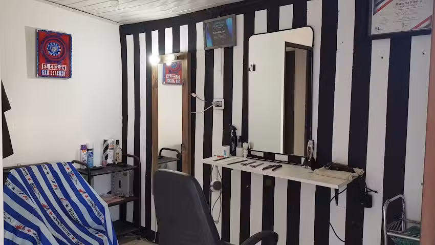 Barberia corta la bocha