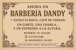 Barber&iacute;a dandy