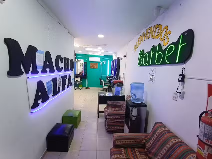 Barber&iacute;a macho alfa de chiki Gim&eacute;nez