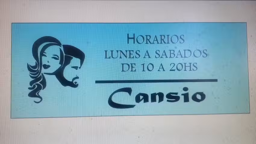 Barber&iacute;a y peluquer&iacute;a &ldquo;CANSIO&rdquo;