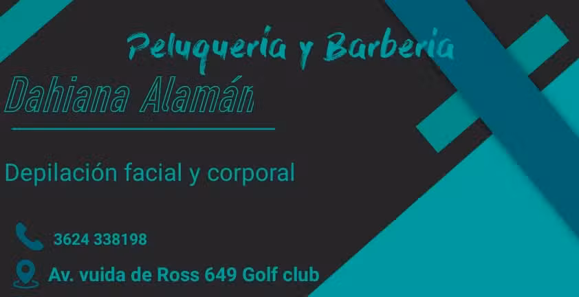 Dahiana Alam&aacute;n peluquer&iacute;a Unisex