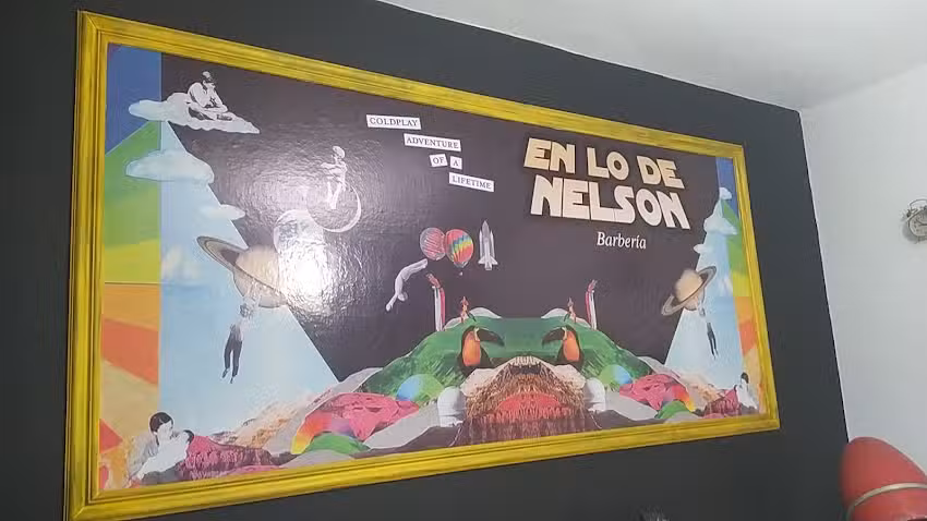 En Lo De Nelson &ldquo;Barber&iacute;a&rdquo;.