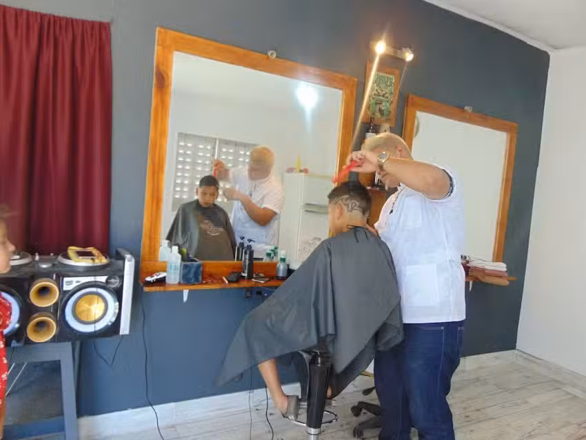 Kavana Barber Shop.