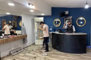 La barber&iacute;a de Samuel Cordoba