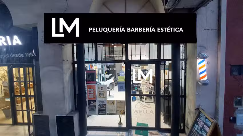 LM peluqueria barberia y estetica