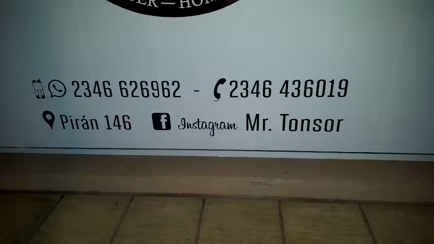 Mr. Tonsor- Peluquer&iacute;a Y Barber&iacute;a