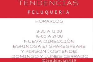 Peluquer&iacute;a Tendencias