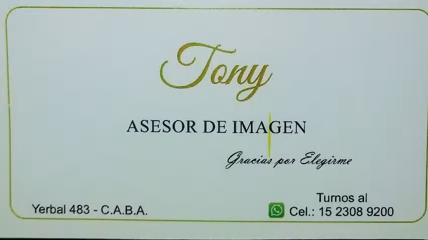 Peluqueria Tony (Estilista)