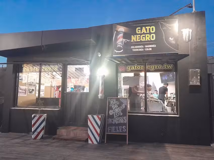 Peluquer&iacute;a y Barber&iacute;a Gato Negro