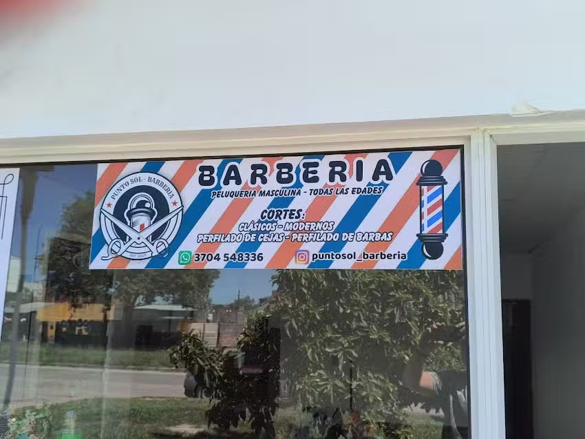 Punto sol &ndash; barber&iacute;a