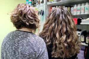 Rulos en Cuidad Evita