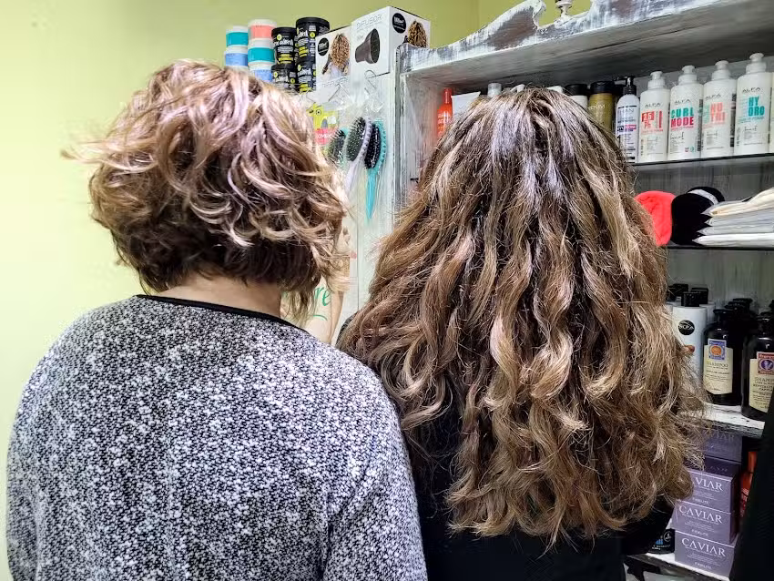 Rulos en Cuidad Evita