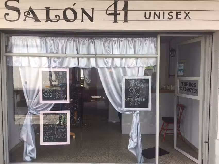 Sal&oacute;n 41 unisex