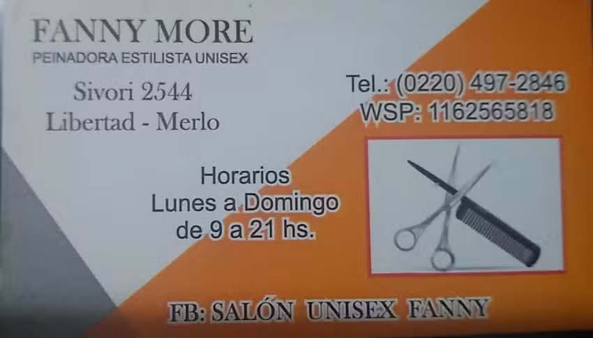 Sal&oacute;n Unisex Fany