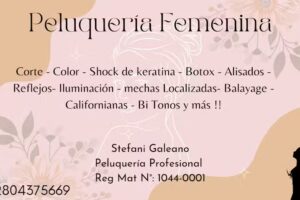 Stefani Galeano Peluquería Femenina