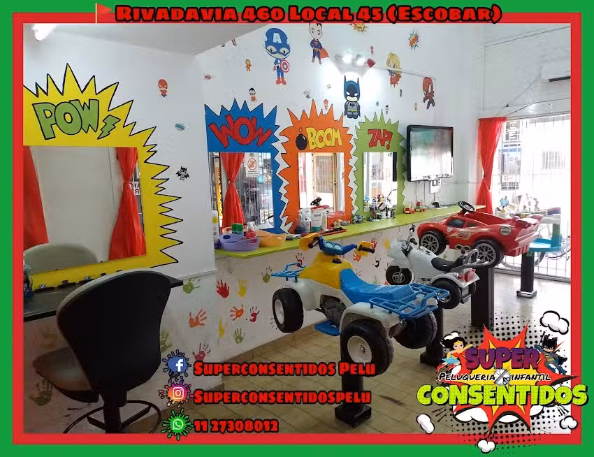 Super Consentidos peluqueria infantil y familiar