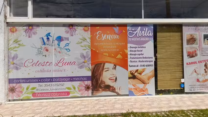 TU ESPACIO , CELESTE LUNA ESTILISTA, RAPIPAGO