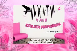 &ldquo;VALE ESTILISTA PROFESIONAL&rdquo;