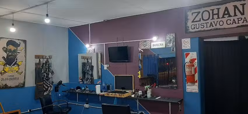 Zohan, Barber&iacute;a Masculina